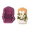 Wedding Dress Cookie Cutter & Stamp – Floral Bridal Gown Cookie Cutter – Elegant Wedding Shower Fondant Embosser Too